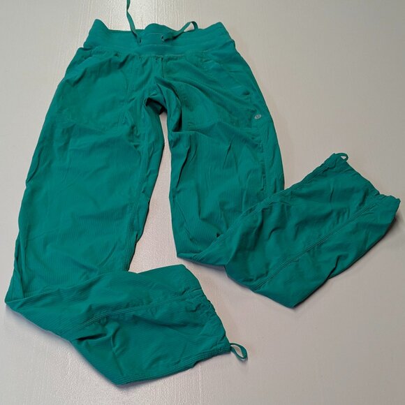 Lululemon Dance Studio Mid-Rise Pant *Full Length Kelly Green Size 2 - Picture 1 of 12